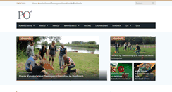 Desktop Screenshot of po.nl
